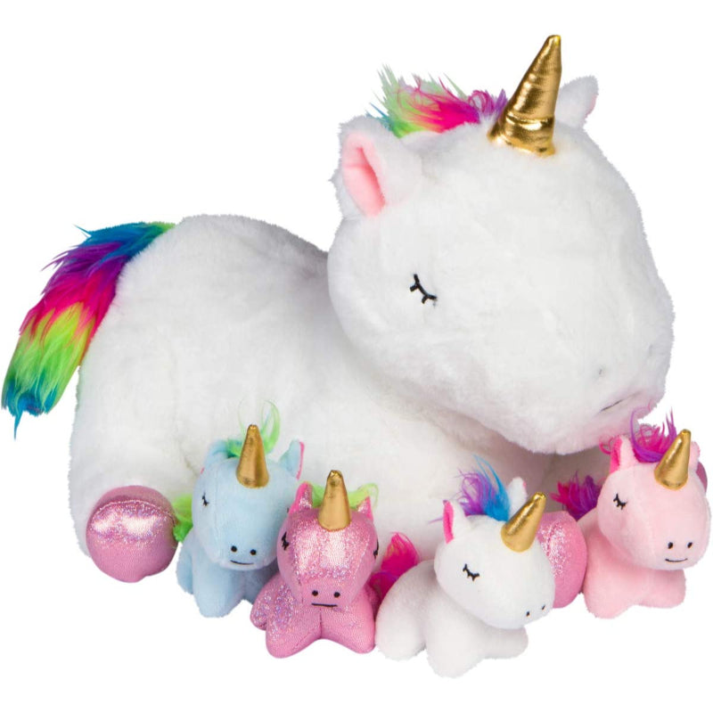 Unicorns Mother And Baby Animal Stuffed Plush Toy