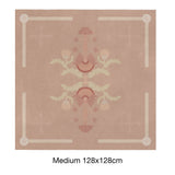 Asian Pond Bloom Coral Rug