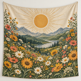 Earth Laughs In Flowers Tapestry