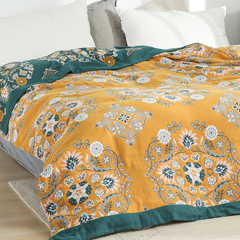 Raine Floral Tasseled Bedspread