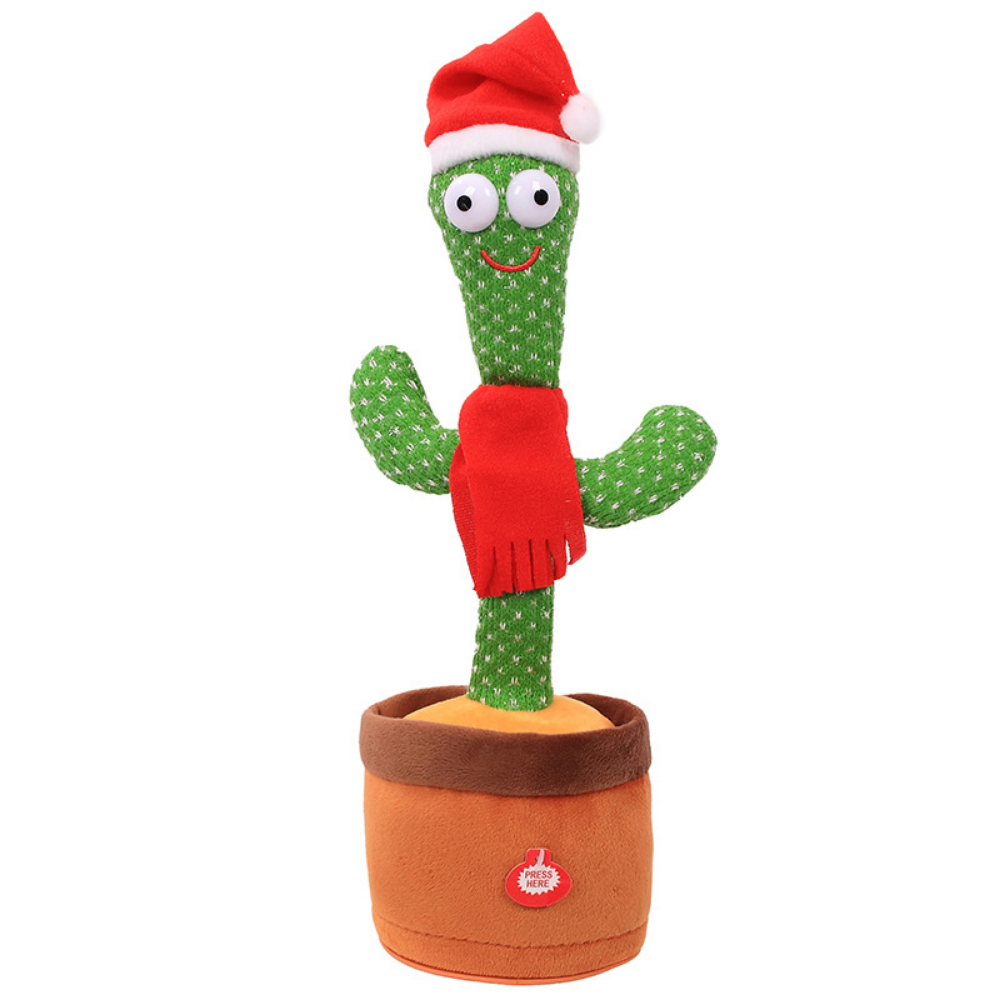 Dancing Santa Cactus Toy