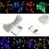 10M 80LED Battery Powered LED Funky ON/ Twinkling Lamp Fairy String Lights - Lighting