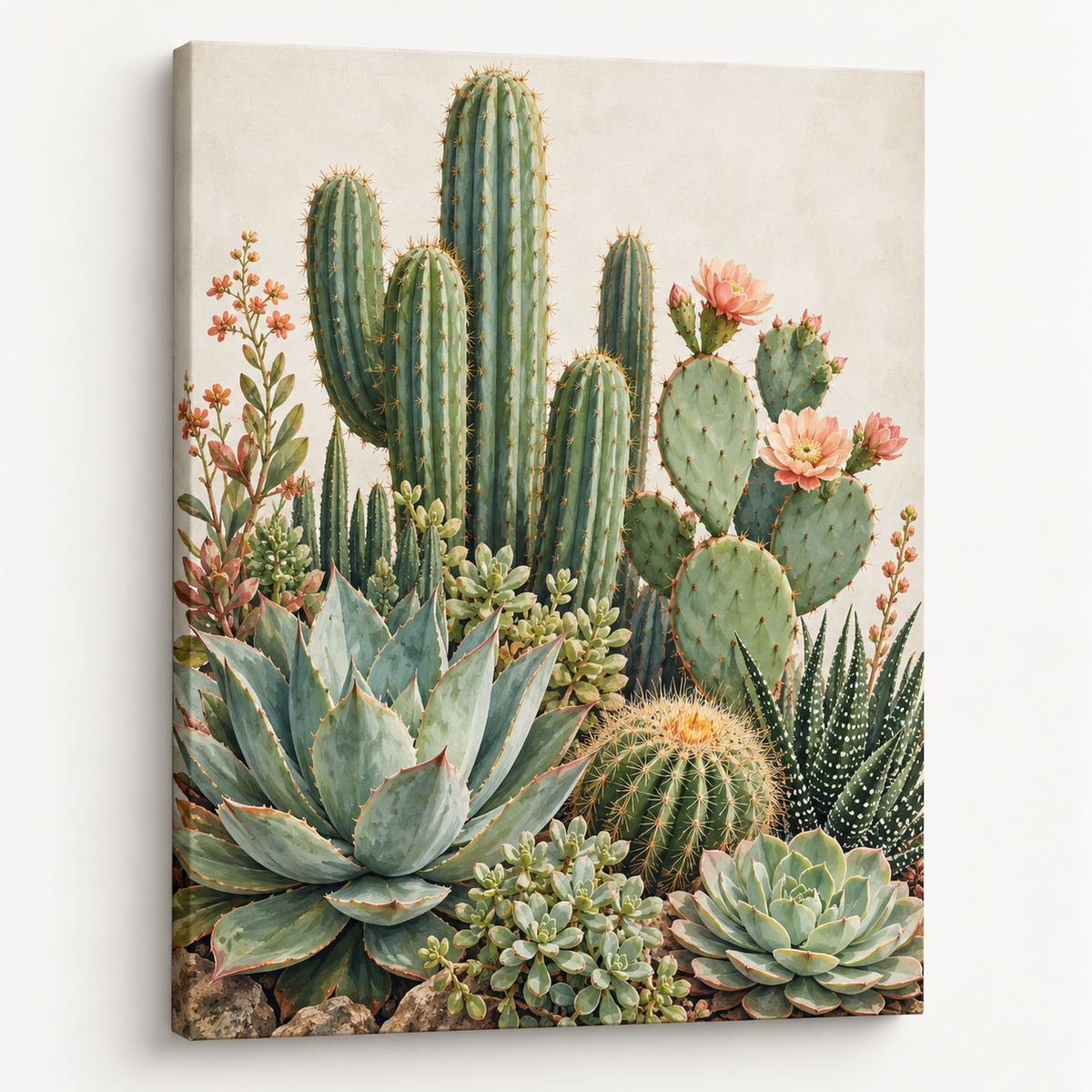 Cacti & Succulents Poster Wrap