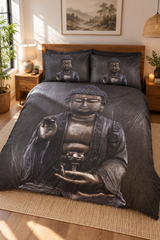 Buddha 3-Piece Bedding Set