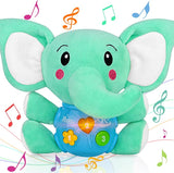 Plush Elephant Music Baby Toys