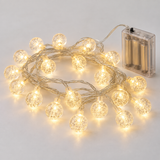 3M 20LED Battery Bubble Ball Fairy String Lights Garden Party Christmas Wedding Decor