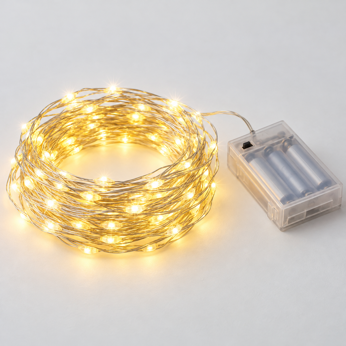 5M Battery Powered LED Funky ON Twinkling Lamp Fairy String Lights