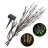 Solar Powered Waterproof 60 LED Branch Tree Leaf Garden Lawn Light Outdoor Landscape Lamp