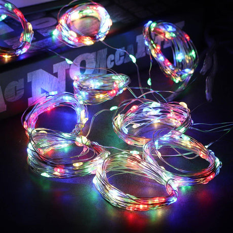 Waterproof 300 LED Curtain Lights String Fairy Light Birthday Wedding Home Decor