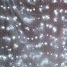 3x3M 300LED Window Curtain Icicle String Fairy Light Outdoor Wedding Party Decor EU Plug AC220V