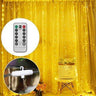 3M*1M 3M*3M USB LED Curtain Window String Light with Hook Up Icicle Garland Christmas Wedding Lamp Decor