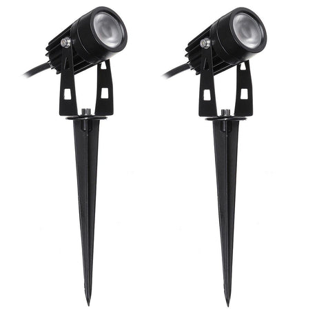 2PCS/4PCS/10PCS 12V 5W COB LED Lawn Lamp Pure White Outdoor Waterproof Garden Spotlights Landscape Yard Flood Light