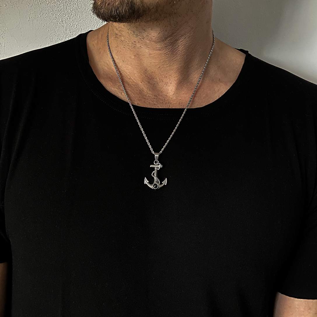 Amore Anchor Necklace