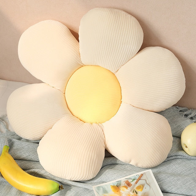 Flower-shaped pillow cushion floor mat office sedentary tatami car cushion ass relaxation cushion seat seat plush cushion