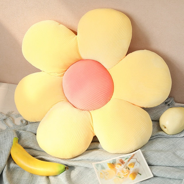 Flower-shaped pillow cushion floor mat office sedentary tatami car cushion ass relaxation cushion seat seat plush cushion