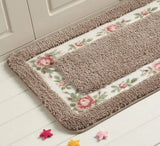 Pastoral Floor Carpet Living Room Bedroom Carpet Area Rug Anti-slip Floor Mat Bathroom Carpet Mat Kitchen Mat Home Textile