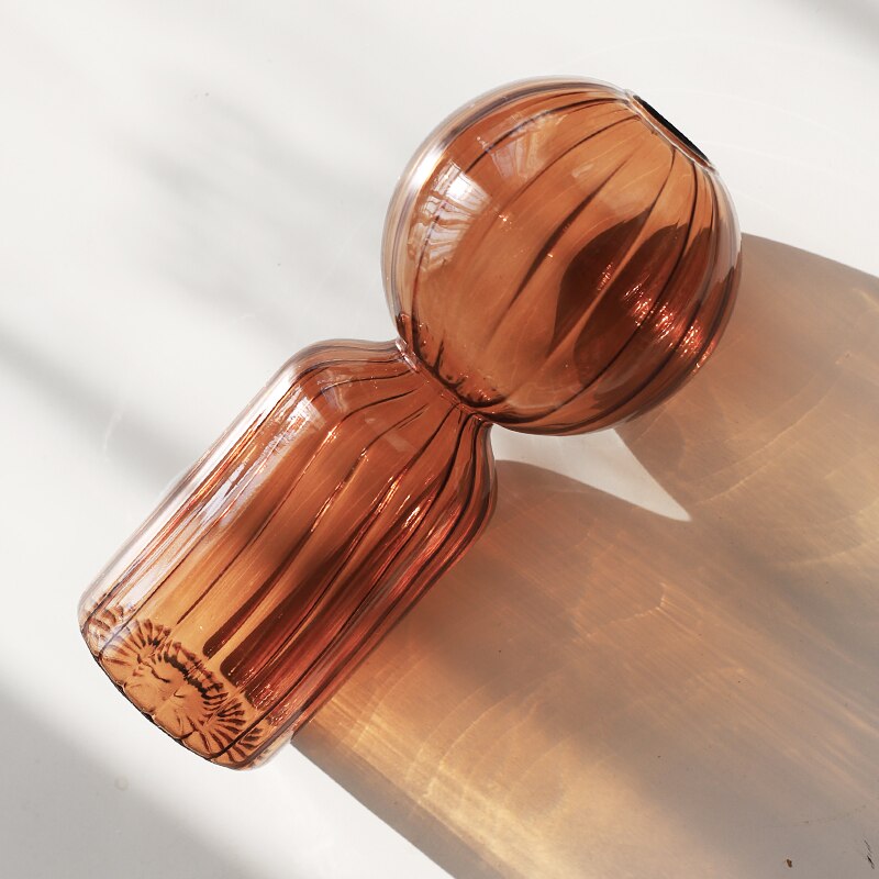 Globe Cylinder Glass Vase