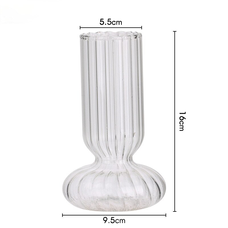 Globe Cylinder Glass Vase