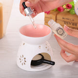 Large Ceramic Aroma Burner & Oil Lamp