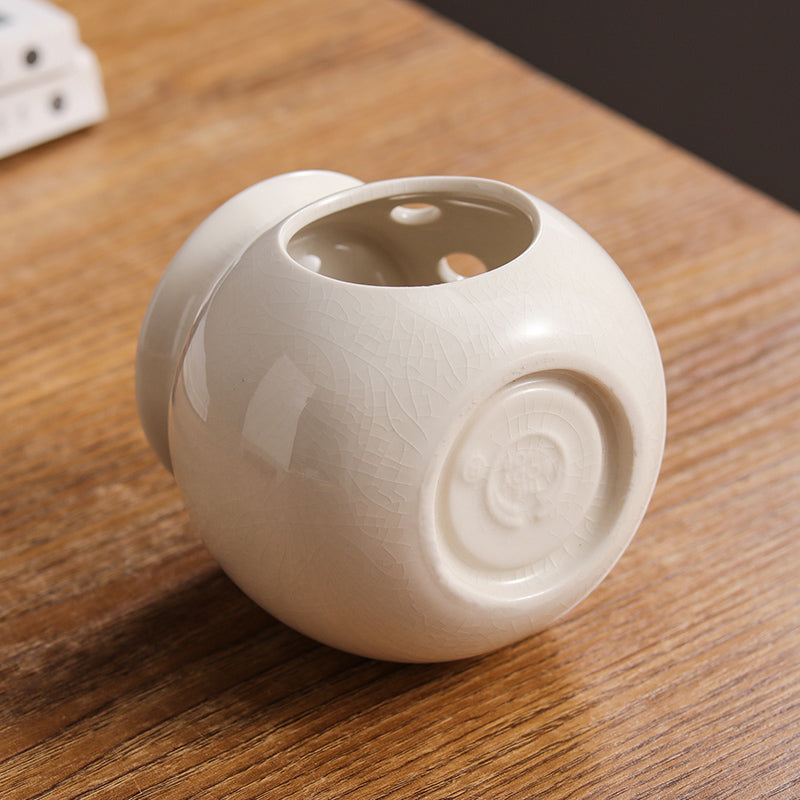 Cute Ice Crack Ceramic Aroma Burner