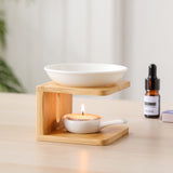 Mini Portable Travel Aromatherapy Lamp | Essential Oil Candle Stove for Home Sleep Aid