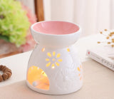 Large Ceramic Aroma Burner & Oil Lamp