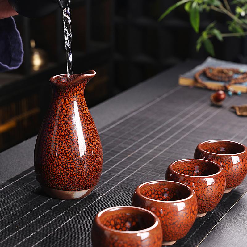 Orange Sake Set