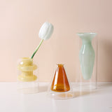 Bubbly Glass Vases - Opaque