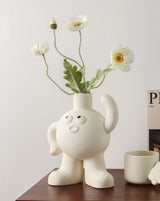 Character Ceramic Vase