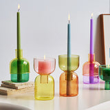 Pillar Candle Stand & Vase - Set