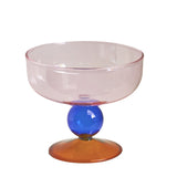 3-tone Short Glass Cup
