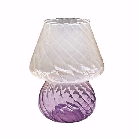 Nordic Stripy Glass Vase