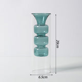 Bubbly Glass Vases - Opaque