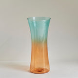 Gradient Coloured Glass Vase