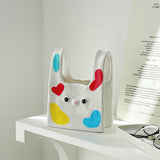 Bunny Face Ceramic Bag Vase