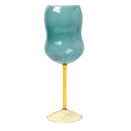 2 toned Chubby Wine Glass