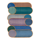 New Modern Fashion IG Living Room Rug Irregularshape Senior Bedroom Large Area Decorative Carpet Thickening Trendy Art Floor Mat