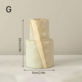 3-tone Ceramic Candle Holders