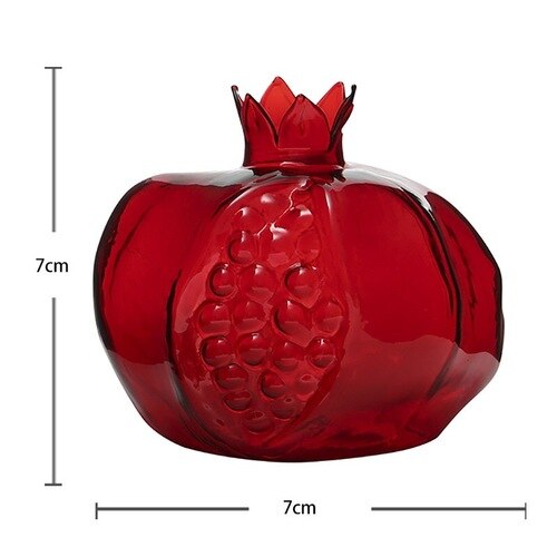 Pomegranate Glass Vase