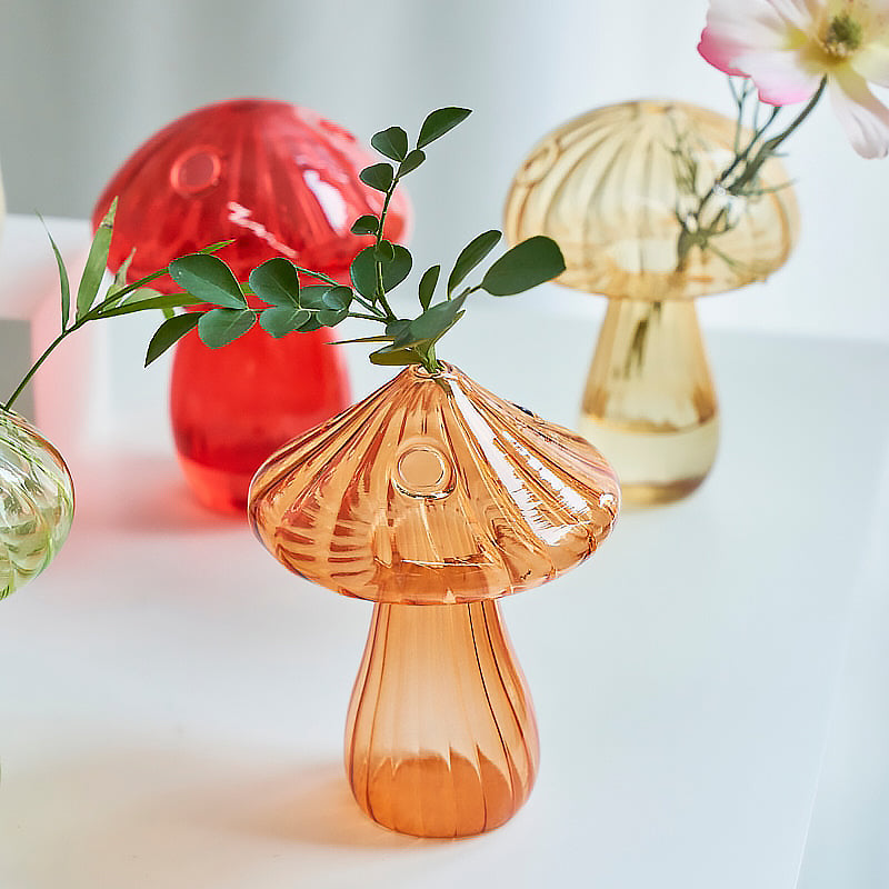 Mini Mushroom Bud Vases