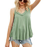 2021 New V-Neck Irregular Hem Vest