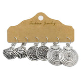 Bohemian Style Tassel Earrings (3 Set)