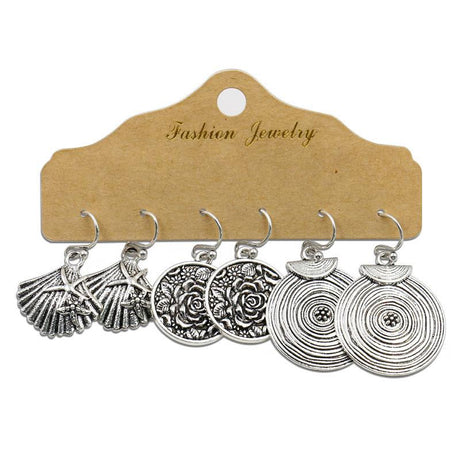 Bohemian Hand-woven tassel earrings(3 Set)