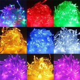 5M Battery Powered LED Funky ON Twinkling Lamp Fairy String Lights - Lighting