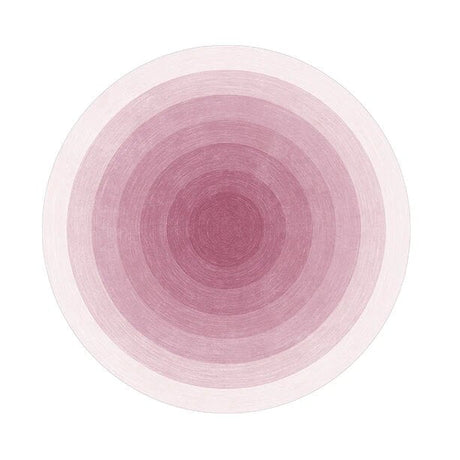 Light Luxury Cloakroom Round Floor Mat Fluffy Soft Lounge Rug Simple Bedroom Decor Gradient Carpet Thick Carpets for Living Room