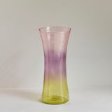 Gradient Coloured Glass Vase