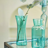 Gradient Coloured Glass Vase