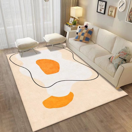 Modern Morandi Carpets for Living Room Decoration Nordic Big Size Area Rugs Bedroom Decor Bedside Anti-skid Floor Mats Washable
