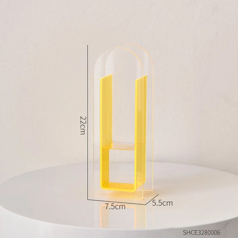 Acrylic Arch Vase