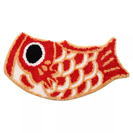 Golden Fish Bath Mat